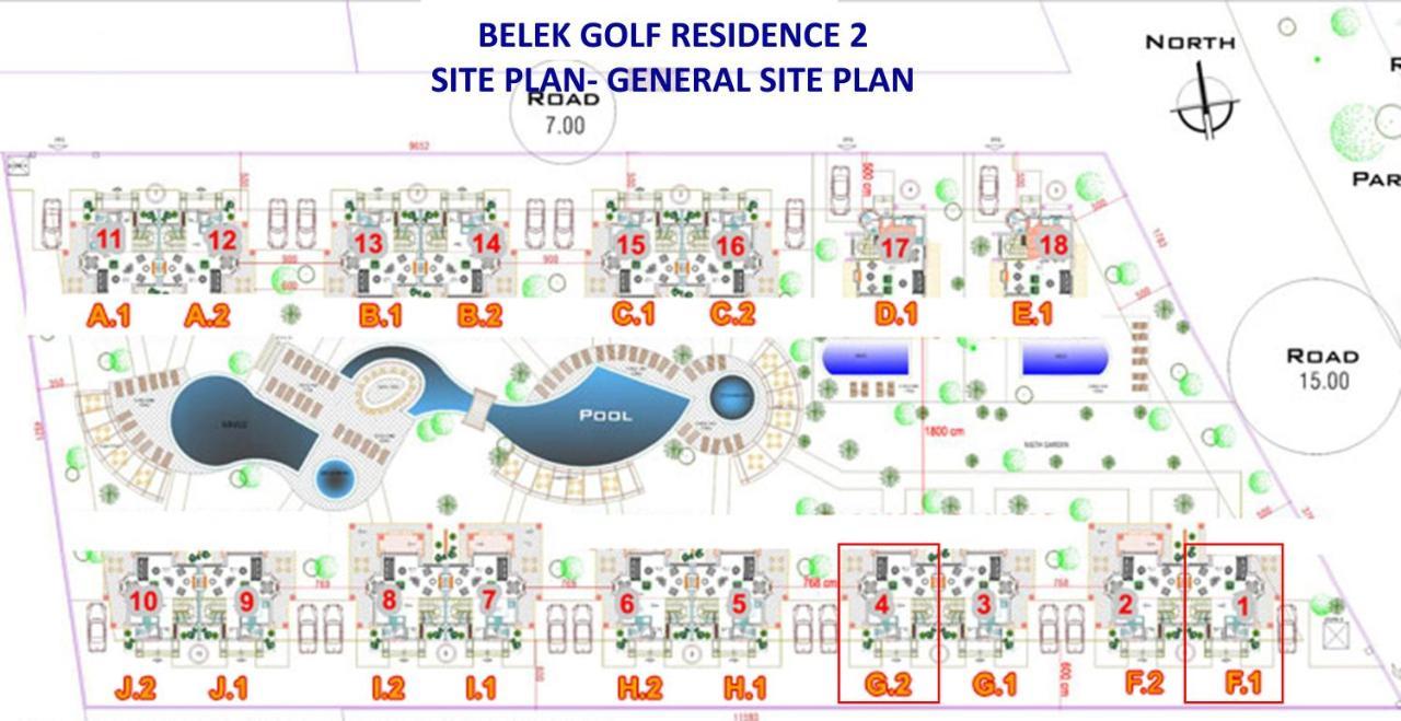 Belek Golf Residence 2 Экстерьер фото